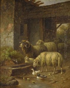 Untitled Rural Scene by Arthur Trevithin Nowell
