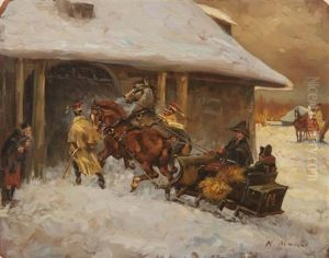 Napoleon At The Gate by Jan Marian Nowicki