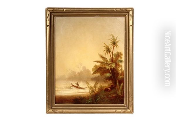 Tropical Courtship Scene - view 1