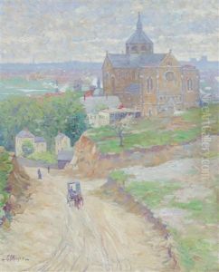Early Spring, Roxbury" Circa 1899