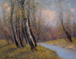 Muddy River-olmsted Park by George L. Noyes