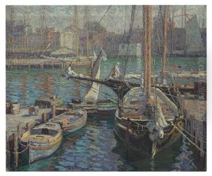 Gloucester Harbor by George L. Noyes