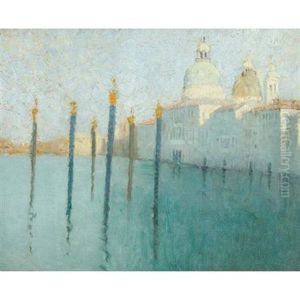 View Of Santa Maria Della Salute, Venice by George L. Noyes