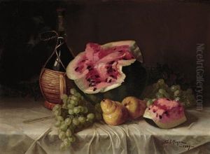 Still Life With Wine And Fruit Still Life With Wine And Fruit