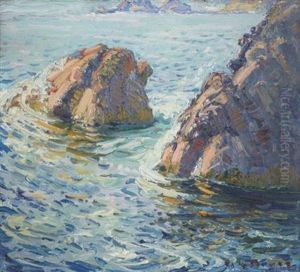 Rocky Coastline by George L. Noyes