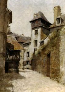 Cobbled Street by George L. Noyes