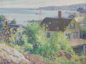 Sunny Morning, Gloucester Harbor by George L. Noyes