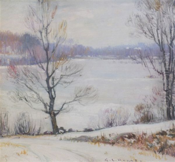 Winter Landscape Millis, Mass - view 1