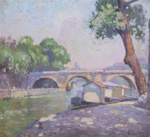 Les Lavoirs, Paris by George L. Noyes
