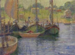 Gloucester Fishing Boats by George L. Noyes