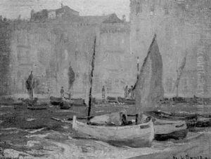 Sketch At Cannes: France by George L. Noyes