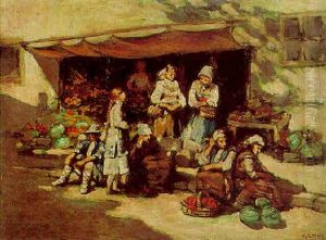 Fruit Market by George L. Noyes