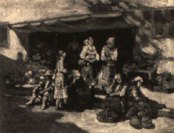 Market Scene - view 1