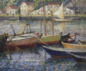 Boats At Annisquam, Massachusetts