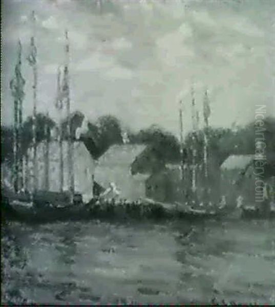 Coming Into The Harbor Gloucester - view 1