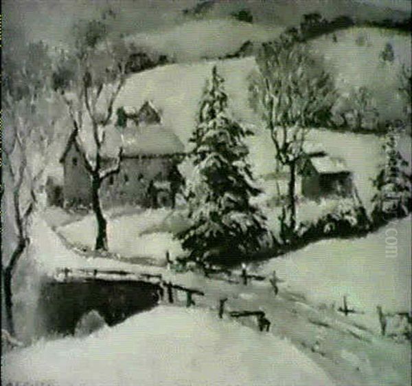 New England Winter - view 1