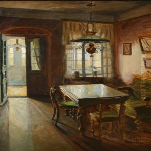 Living Room Interior by Kristen Bjerre