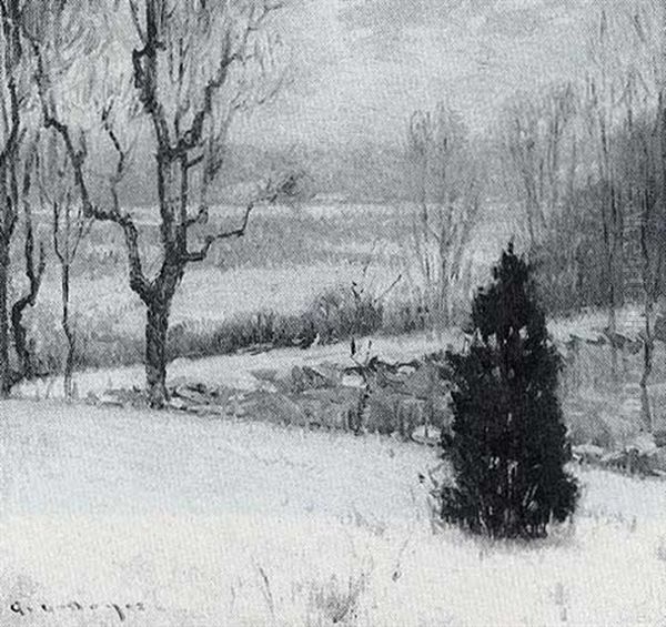 Winter Strech, Medfield, Mass. - view 1