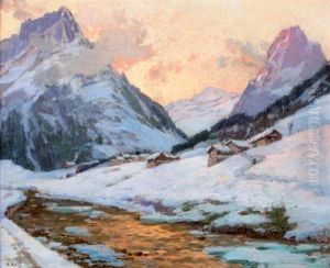 Lever De Soleil, Vallee Du Veneon