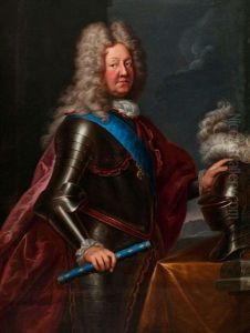 Portrait Of Louis-joseph, Duc De Vendome by Pedro Nunez De Villavicencio