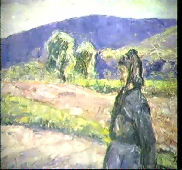 Bauerin Auf Ihrem Feld - view 1