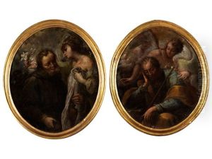 Der Heilige Anthonius Mit Dem Engel
Der Heilige Josef Mit Dem Engel by Carlo Francesco Nuvolone