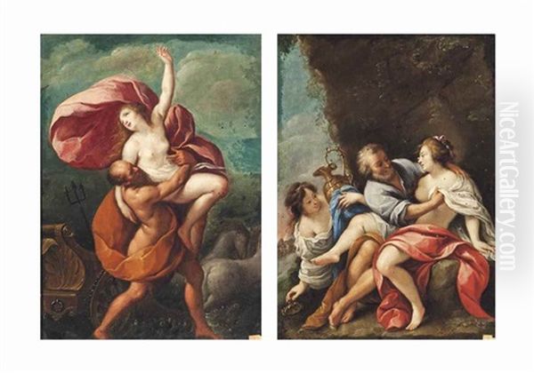Lot And His Daughters; And The Rape Of Proserpina - view 1