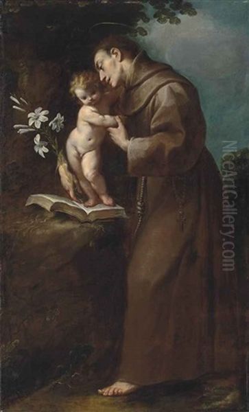 Saint Anthony Of Padua With The Infant Christ - view 1