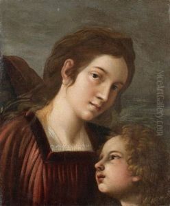 Jeune Mere Et Son Enfant by Carlo Francesco Nuvolone