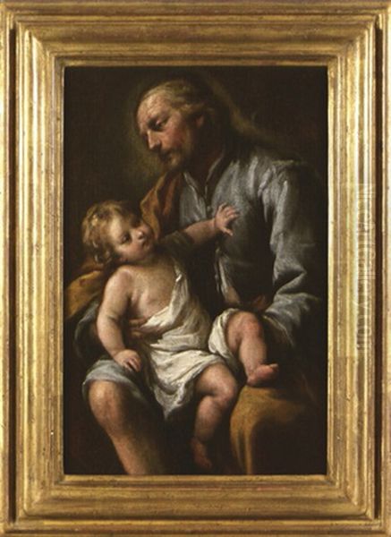 Saint Joseph Et L'enfant Jesus - view 1