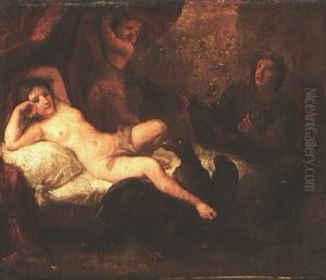 Danae Mit Zeus In Zweierlei Gestalt: Als Goldregen Und Als Adler