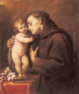 Sant' Antonio Da Padova E Il Bambino Gesu
