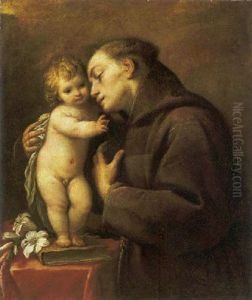 Sant'antonio Da Padova E Il Bambin Gesu