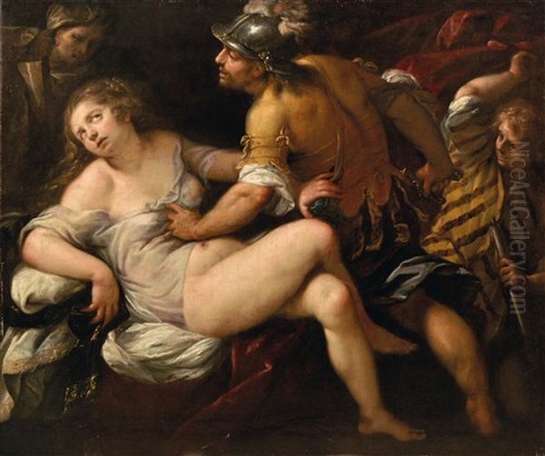 Tarquin And Lucretia - view 1