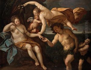 The Marriage Of Bacchus And Ariadne In The Presence Of Venus