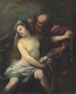Susanna And The Elders by Giuseppe Nuvolone