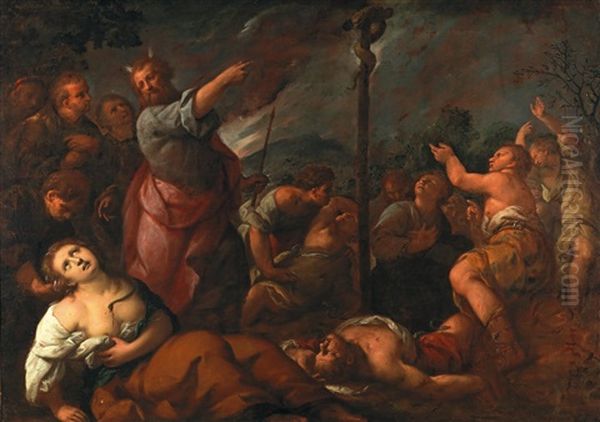 Moses And The Brazen Serpent - view 1