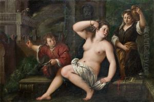 Bathseba Im Bade by Giuseppe Nuvolone