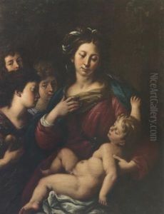 Madonna Con Il Bambino E Angeli Madonna Con Il Bambino E Angeli