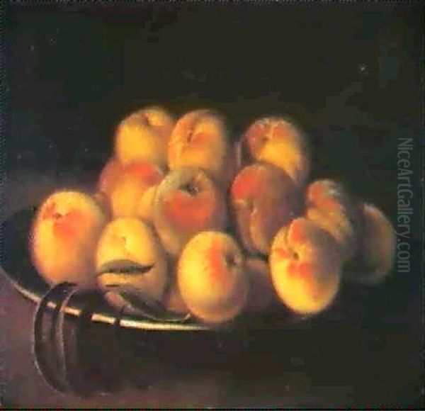 Natura Morta Con Piatto Di Pesche - view 1
