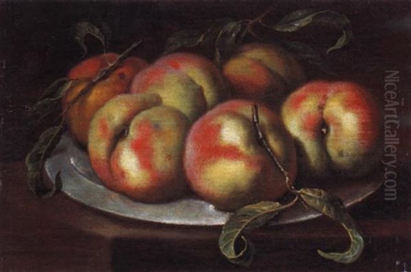 Piatto Con Pesche - view 1