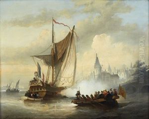 The Dutch Are Defeating Antwerp by Wijnand Jan Joseph Nuyen