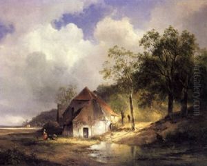 A Farm In A Landscape