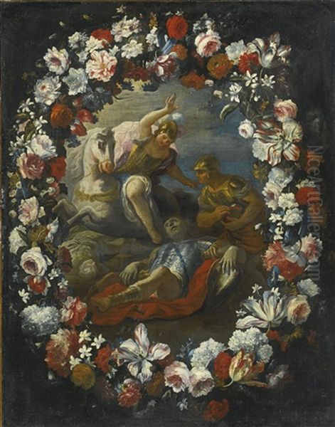 Tancred And Erminia, Surrounded By A Garland Of Flowers - view 1