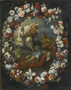 Tancred And Erminia, Surrounded By A Garland Of Flowers
