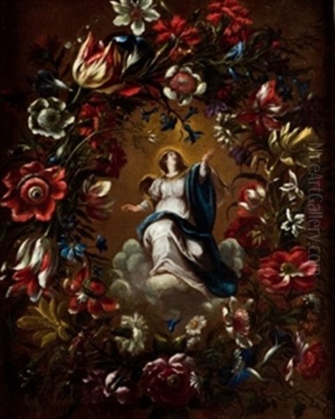 Asuncion De La Virgen Con Orla De Flores - view 1