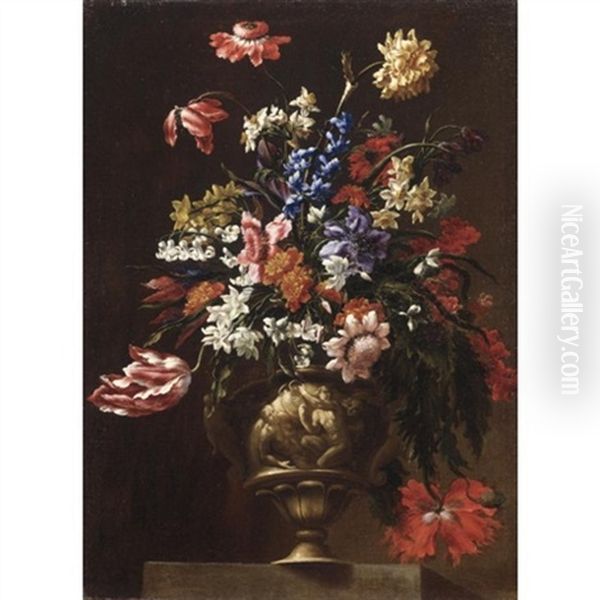 Natura Morta Con Vaso Di Fiori - view 1