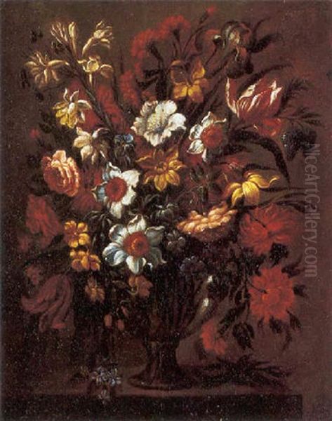 Natura Morta Con Vaso Di Fiori - view 1