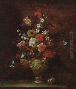 Natura Morta Di Fiori by Mario Nuzzi Mario Dei Fiori