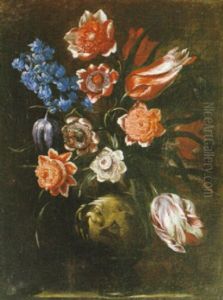 Blomsterstilleben by Mario Nuzzi Mario Dei Fiori
